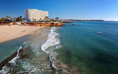 En primera línea de playa