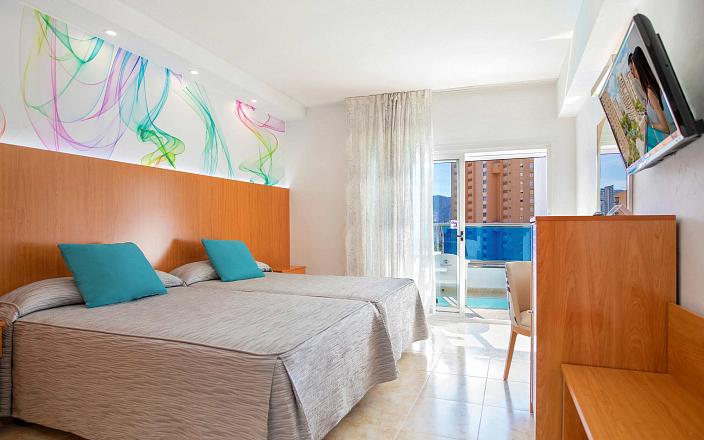 Habitacion doble hotel castilla
