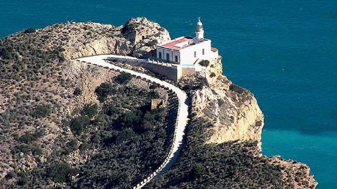 Faro del Albir cerca de Benidorm