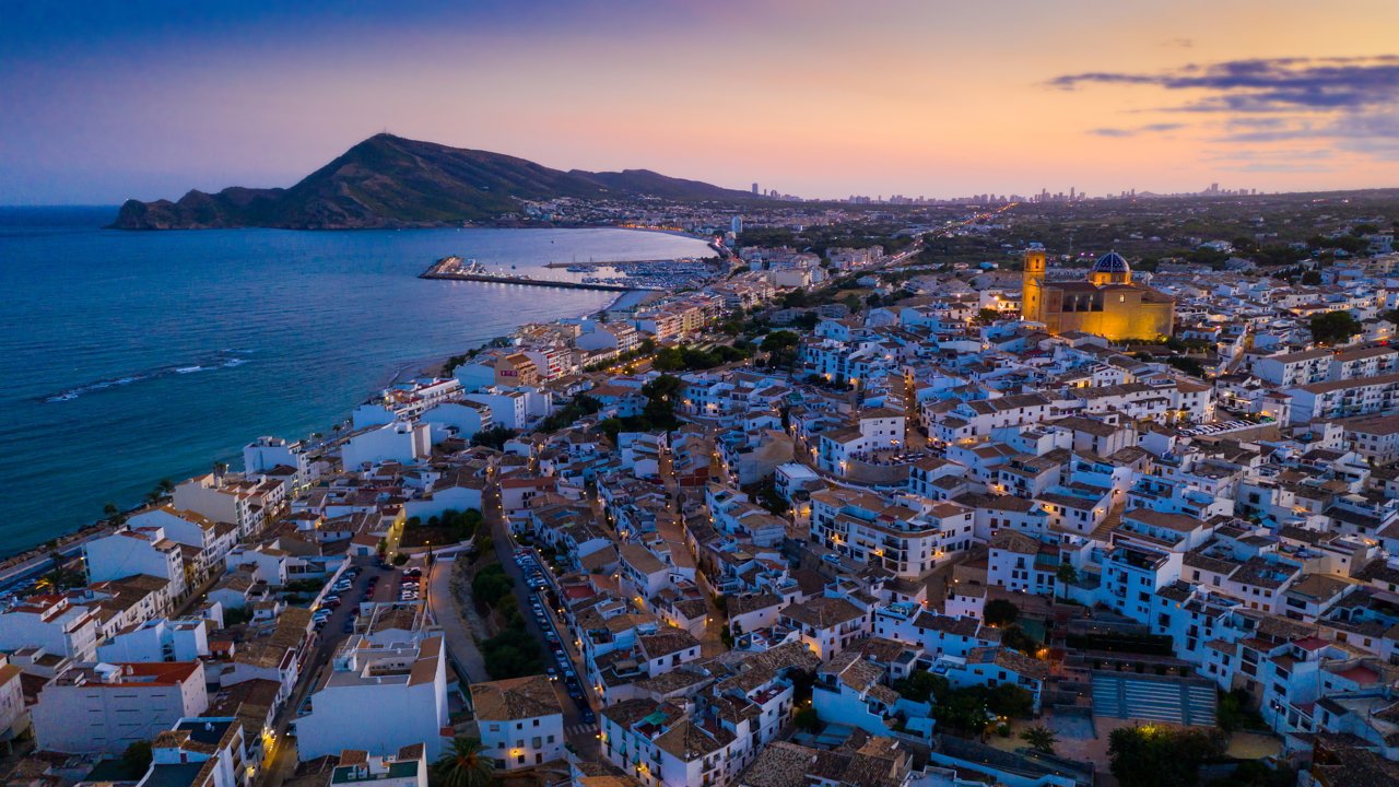 Panorámica de Altea