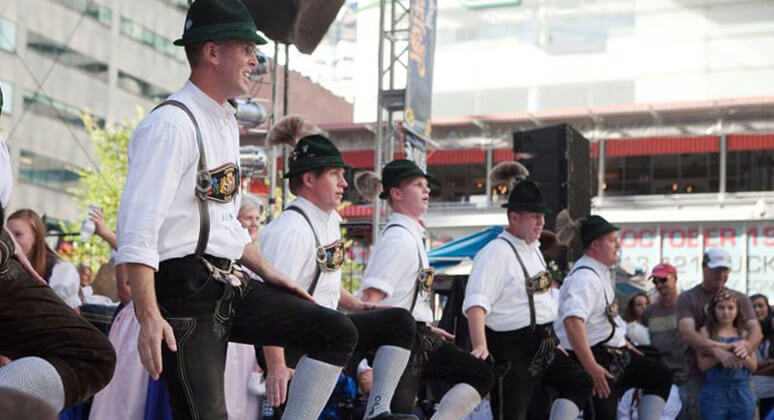 Baile tradicional alemán