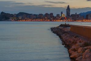 Benidorm de noche