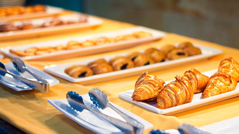 Desayunos con bollería para celíacos