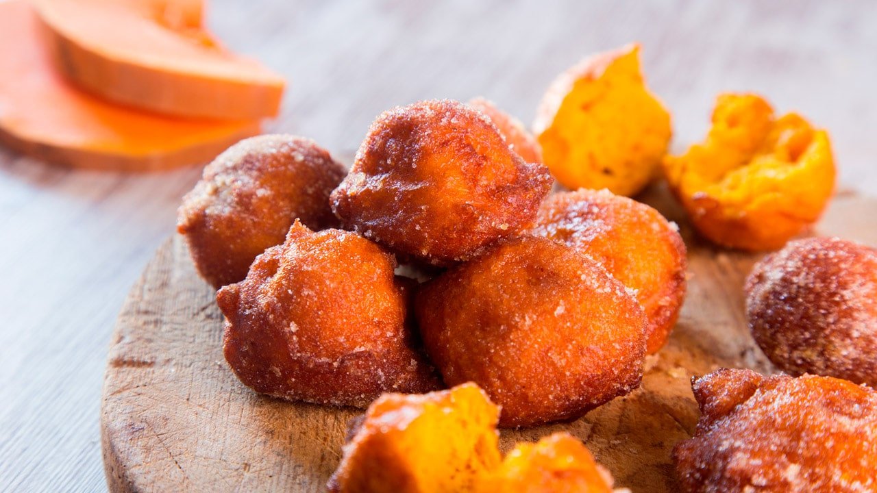 Buñuelos de calabaza en Hoteles Servigroup