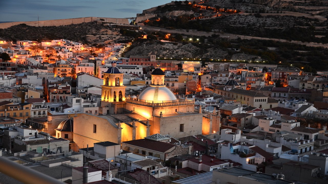 Vista aérea de la Concatedral de San Nicolás
