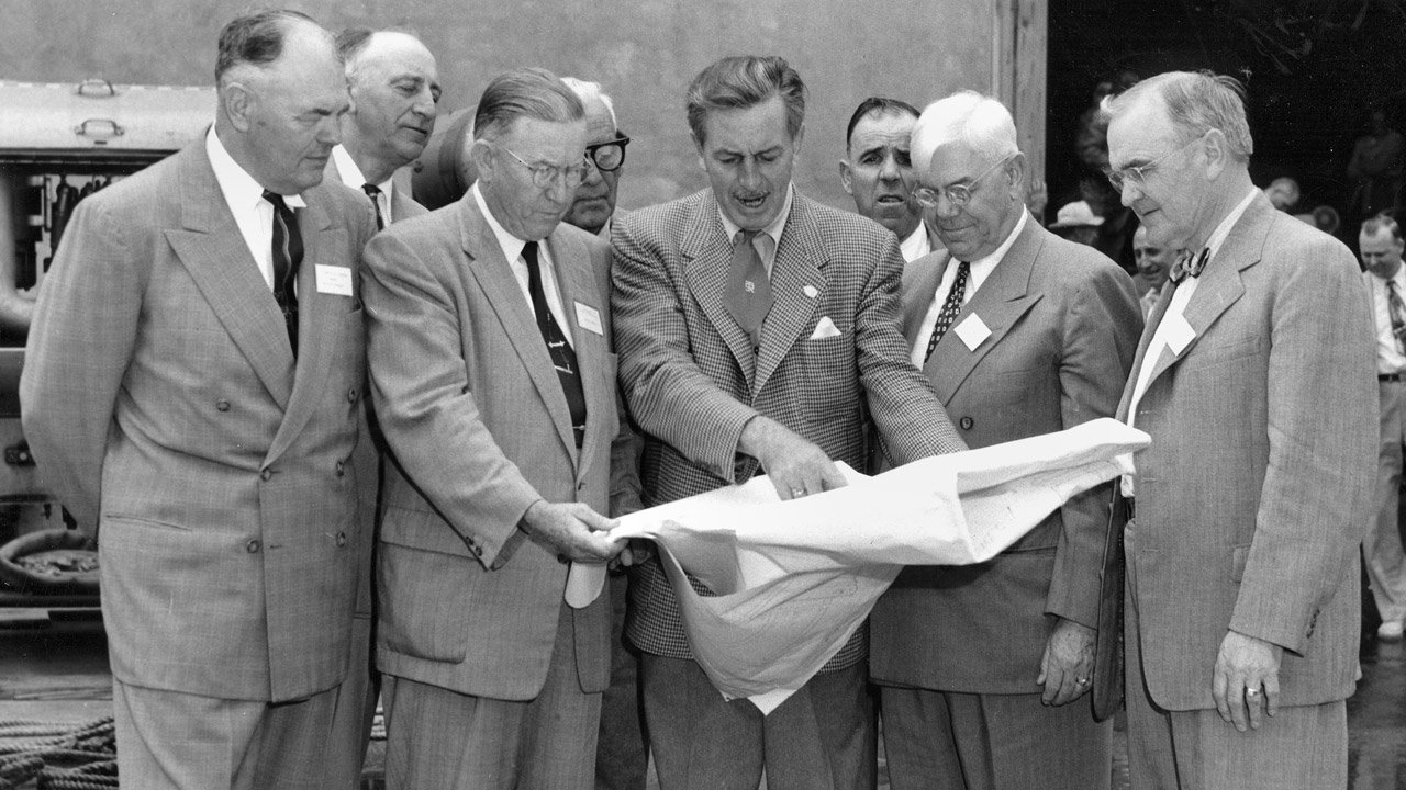 Walt Disney, magnate en la construcción de parques temáticos