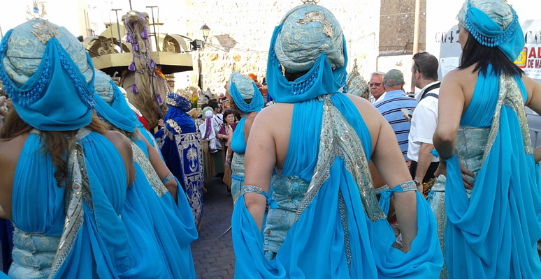 Desfile Moro en Mojácar