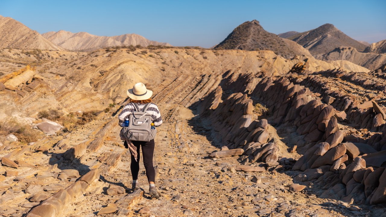 Senderismo en el Desierto de Tabernas