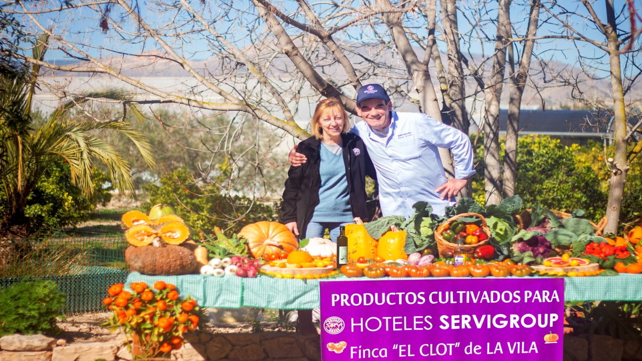 Frutas y verduras de la Finca El Clot