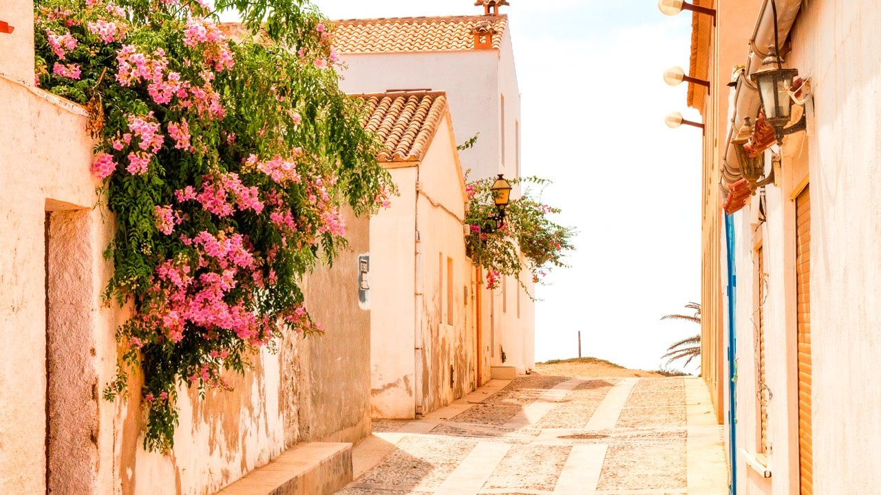 Casas isla de Tabarca