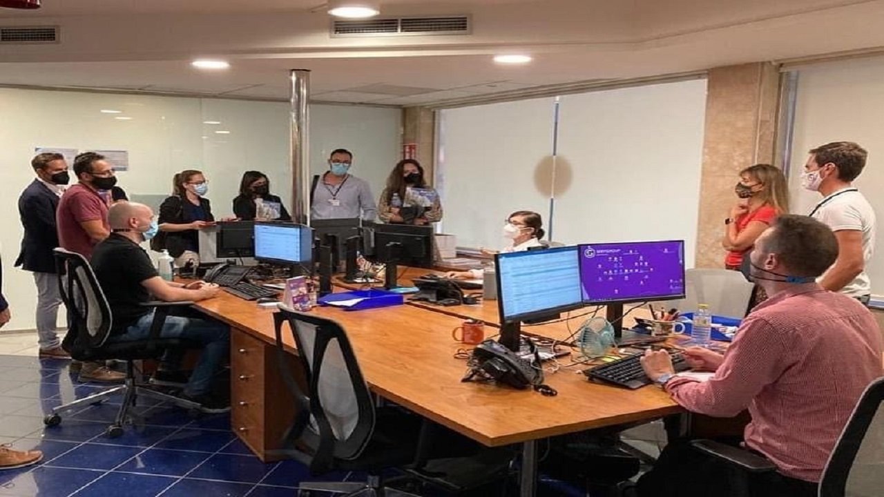 Visita a la central de reservas