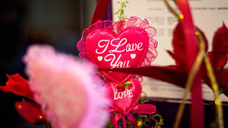 Decoración San Valentín Hotel Servigroup Rialto