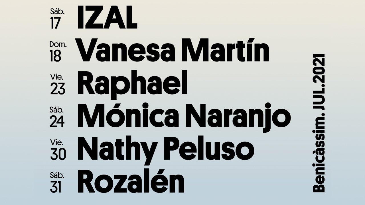 Cartel Luce Benicàssim