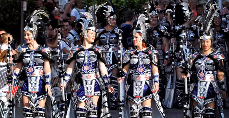 Mujeres del  bando cristiano