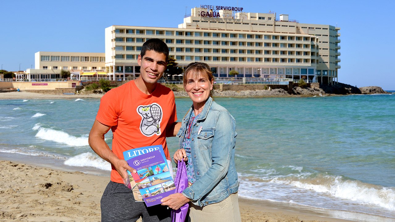 Carlos Alcaraz y Natalia Caballé