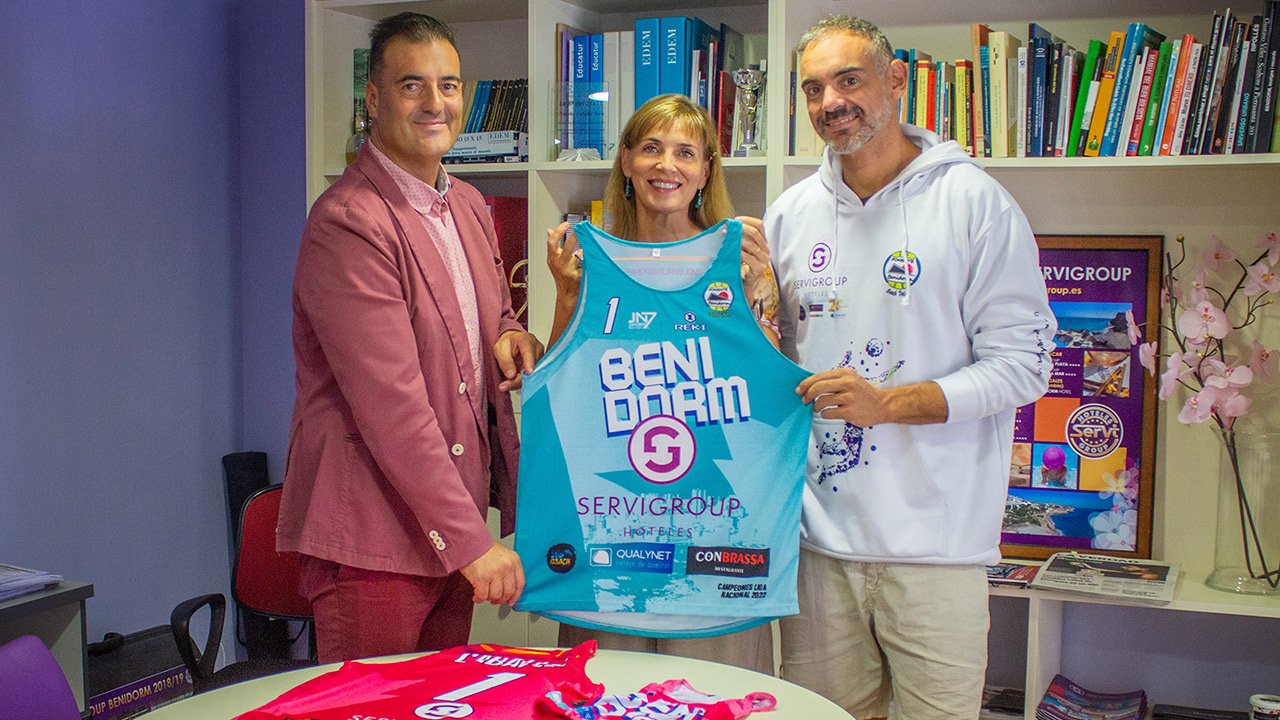 Servigroup patrocinador del Club de Voley Playas de Benidorm