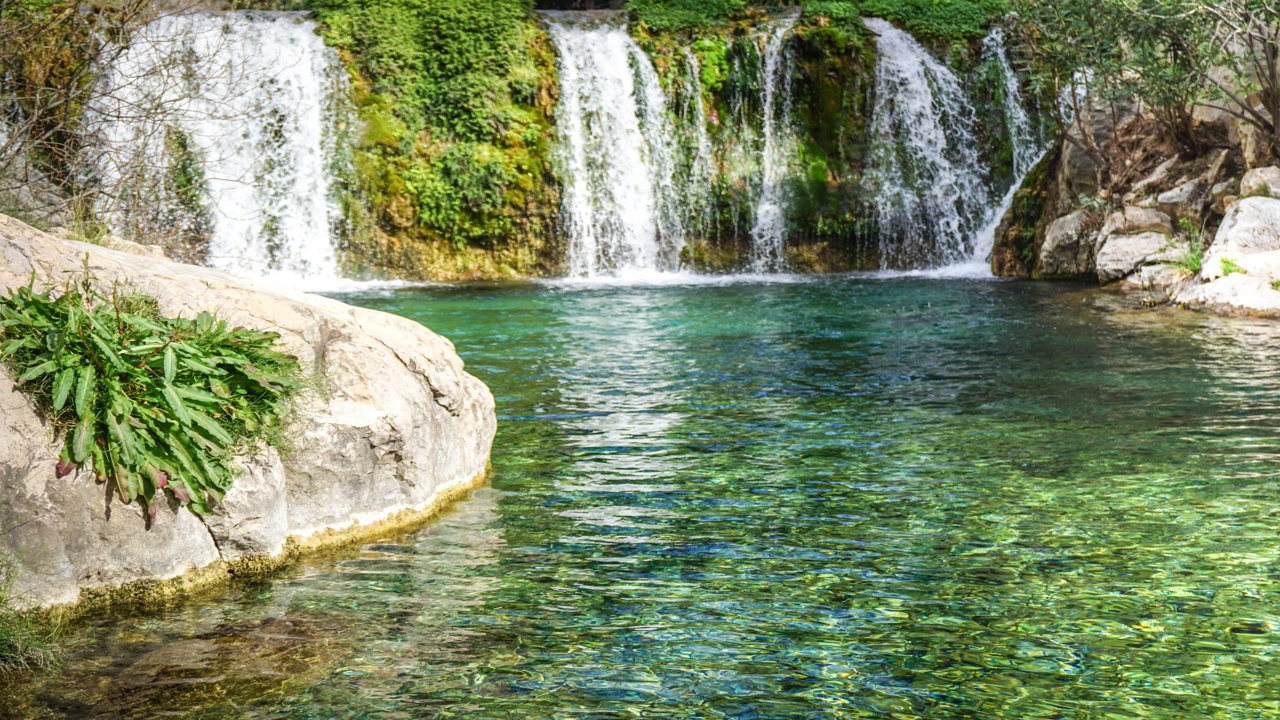 Cascadas en el río Algar