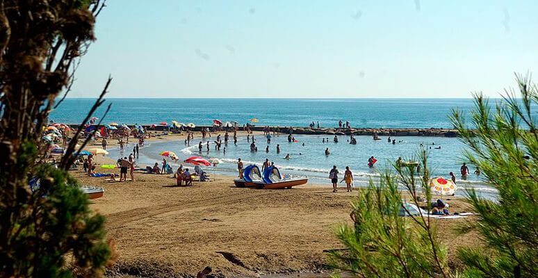 Playa de las Fuentes en Alcocéber