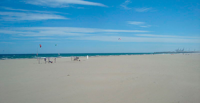 playa del gurugú de peñíscola