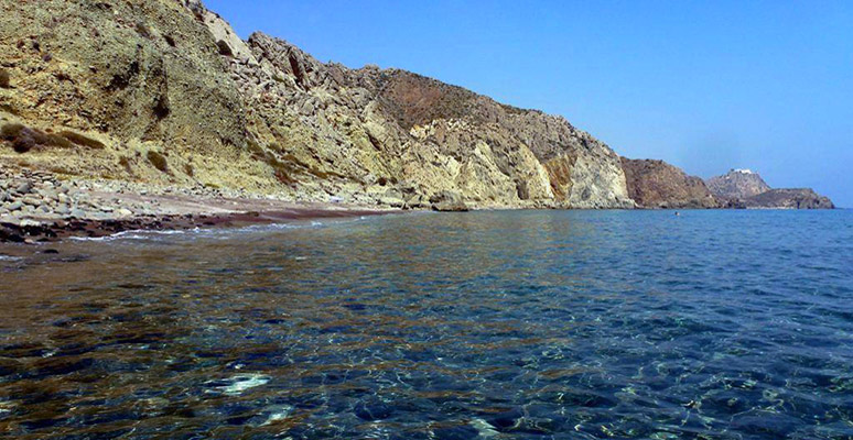 Playa de la Granatilla entre Carboneras y Mojácar