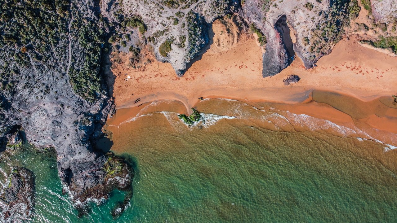 Playa Negrete en Calblanque