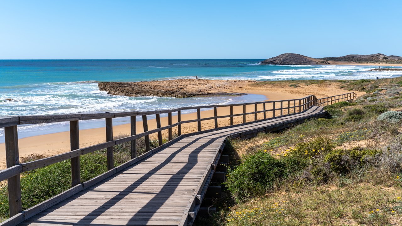 Playas del parque natural de Calblanque