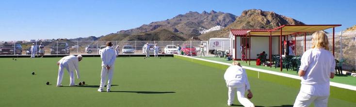 Club de Bowls con vistas en Mojácar