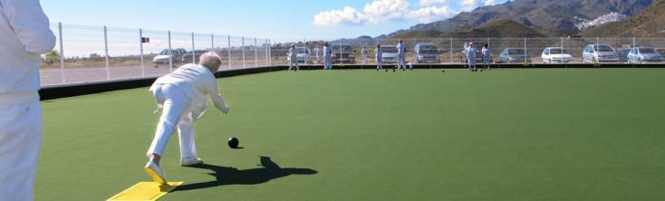 Practica bowls en Mojacar
