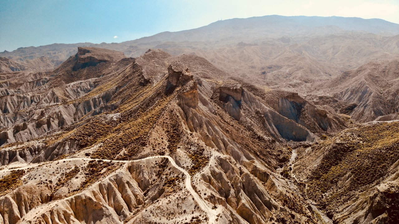 Paisaje del Desierto de Tabernas