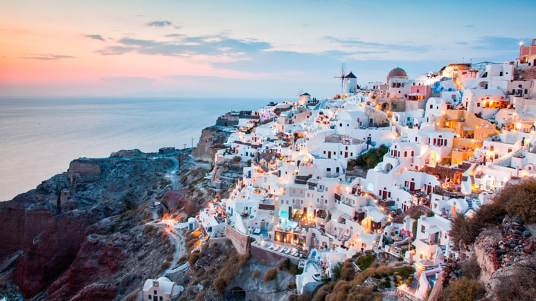 Casas blancas Santorini
