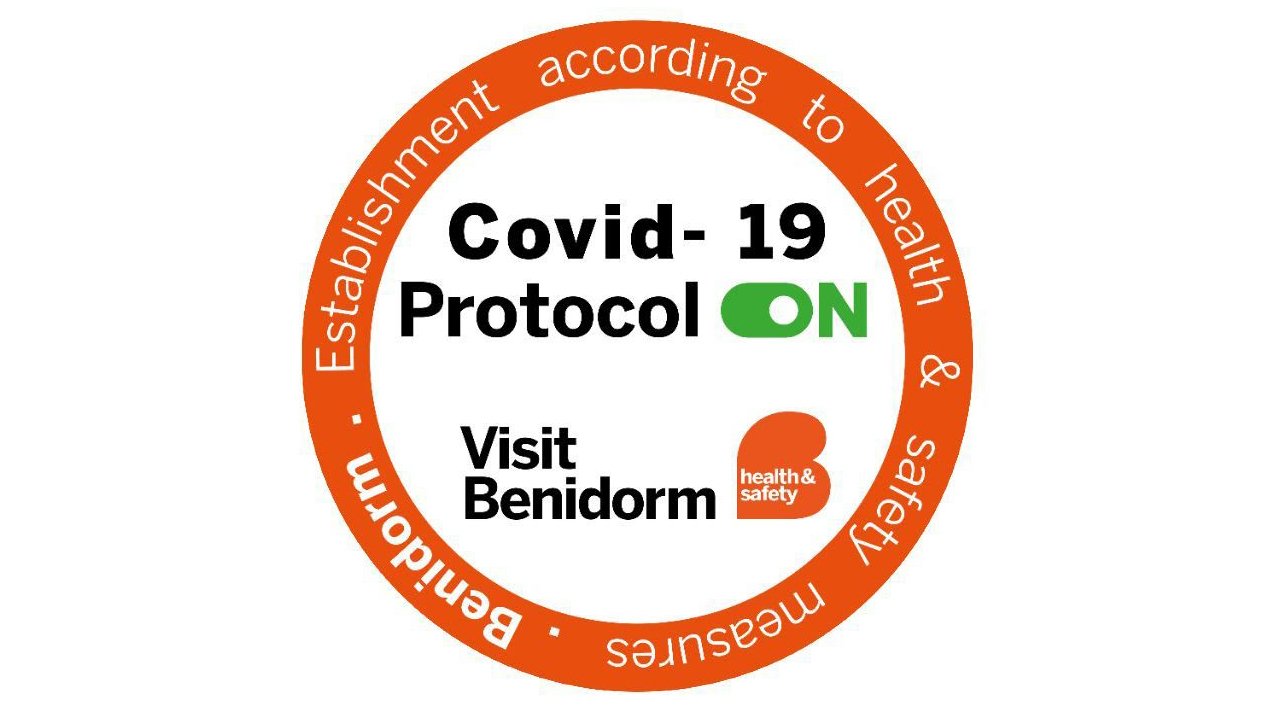 Sello «Benidorm Covid-19 Protocol-On»
