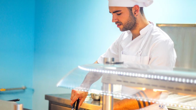 Cocina en vivo Show cooking con la calidad de Servigroup