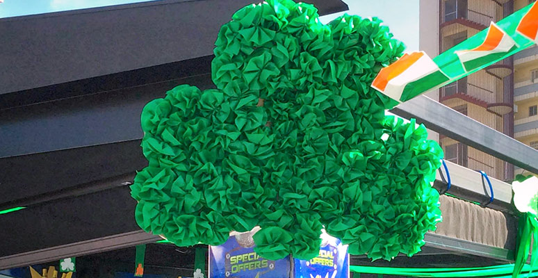 El popular trébol de Saint PAtrick