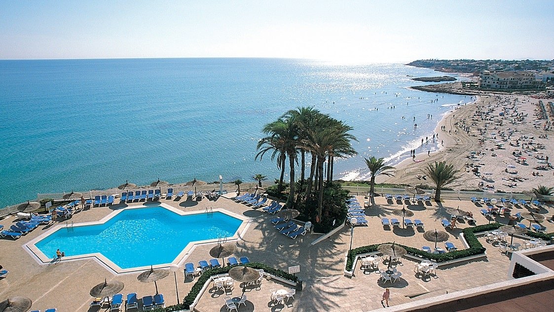 Playa de La Zenia cerca de Torrevieja